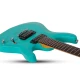 Schecter C-6 Deluxe Elektro Gitar (Satin Aqua) 3