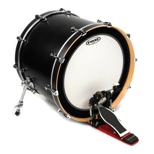 EVANS BD22EMADCW 22" DERİ KİCK KUMLU BEYAZ SÜNGERLİ TEK KAT (10 MİL) 2