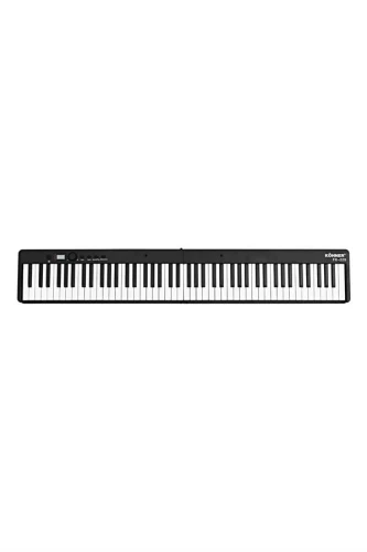 KÖHNER FX-220 Katlanabilir, Taşınabilir, Şarjlı Dijital Piyano (Dinamik Klavyeli, Tuş Hassasiyetli 88 Tuş) 4