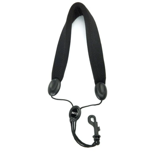 Rico Padded with Plastic Snap Hook SJA18 Alto Sax / Soprano Saksafon Askısı 1