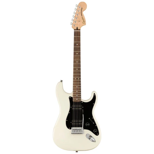 Squier Affinity Stratocaster HH Laurel Klavye Olympic White Elektro Gitar 2