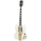 Epiphone 1963 Les Paul SG Custom Maestro Vibrola Elektro Gitar (Classic White) 1
