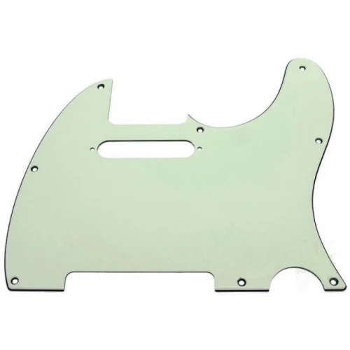 Fender Telecaster 8-Hole Mount Mint Green 3-Ply Pickguard 1