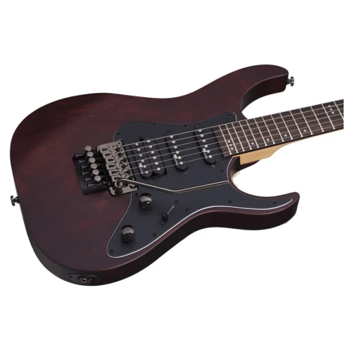 Schecter BANSHEE-6 FR SGR Elektro Gitar (Walnut Satin 4