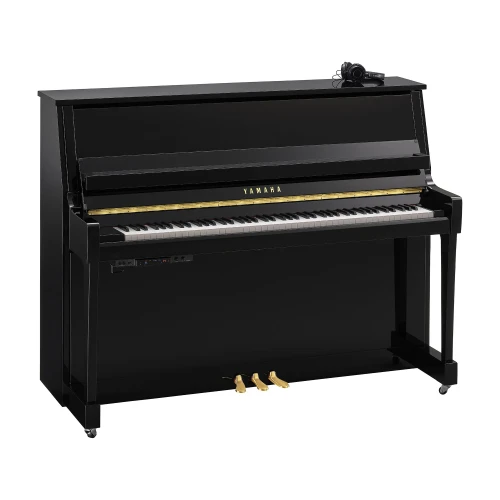 Yamaha B20 SC3 Silent Akustik Duvar Piyano (Parlak Siyah) 1