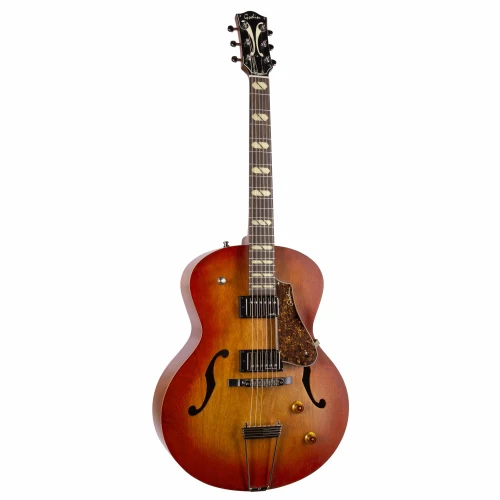 Godin 5th Avenue Jumbo Hb Full Acoustic Elektro Gitar (Memphis Sun) 2