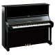 Yamaha U3 Akustik Duvar Piyanosu (Parlak Siyah) 1
