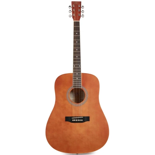 Sx SD104BR Akustik Gitar (Kahverengi) 2