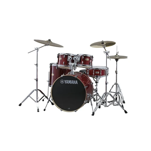 Yamaha Stage Custom Birch 5-Parça Akustik Davul Seti (Cranberry Red) 1
