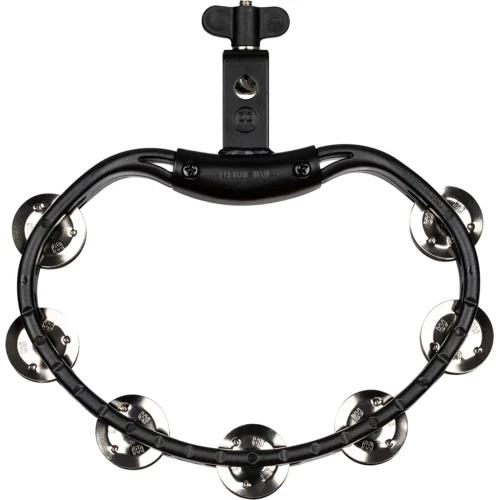 Meinl HTMT2BK Stainless Steel Jingle Headliner Range Mounted Tamburin 3