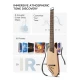 Donner Hush-i Pro Elektro Akustik Gitar (Natural Ladin) 5