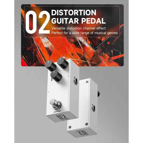 Donner EMBARK 02 Analog Distortion Pedalı 2