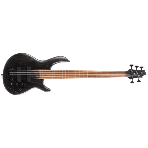 Cort B5 Element Optb Bass Gitar, 5 Telli, Open Pore Trans Black 2