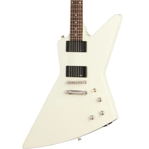 Epiphone Inspired by Gibson Explorer ‘80s EMG Elektro Gitar  (Classic White) 2