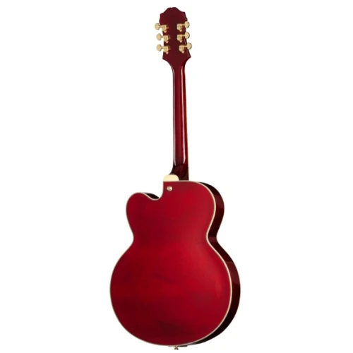 Epiphone Broadway Hollow Body Elektro Gitar (Wine Red) 5
