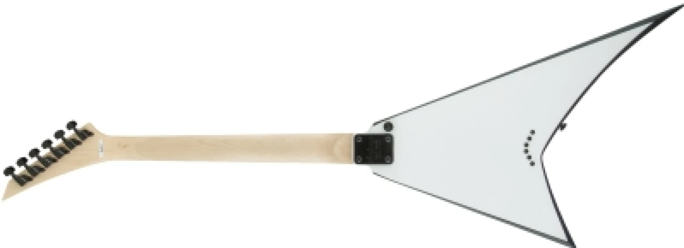 Jackson JS Rhoads JS32T Amaranth Klavye White with Black Bevels Elektro Gitar 2
