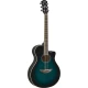 Yamaha APX600 Thin-Line Cutaway Elektro Akustik Gitar (Oriental Blue Burst) 1