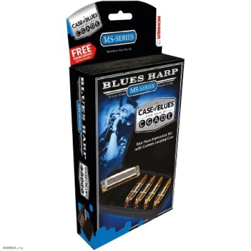 Hohner M53305XP 532/20 Blues Harp 5li Paket Mızıka 1