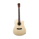 [Outlet] SX SD204CE Cutaway Elektro Akustik Gitar (Natural)(OL 25-25082) 1