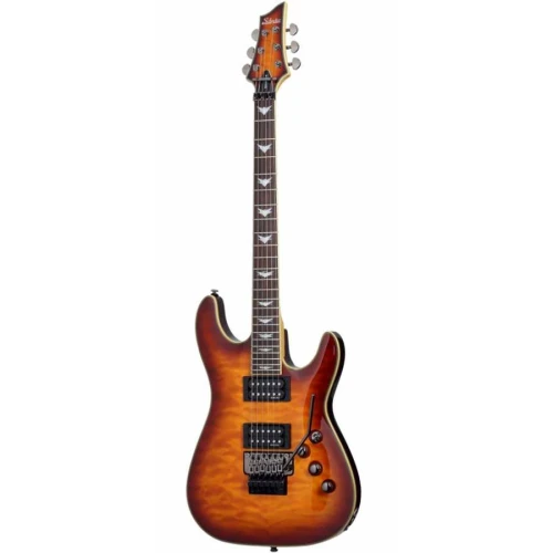 Schecter Omen Extreme 6 FR Elektro Gitar (Vintage Sunburst) 1