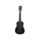 [Outlet] Malibu FZU-002 Soprano Ukulele (Syah) (OL 23-23033) 1