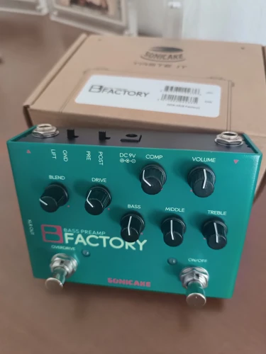 Sonicake B Factory DuaLane Bass Preamp Pedalı 5