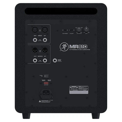 Mackie MRS10 10 Inch Studio Subwoofer 3