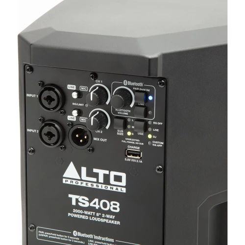 Alto Professional TS408 8" 2000W Bluetooth, DSP ve App Control Özellikli Aktif Hoparlör 3