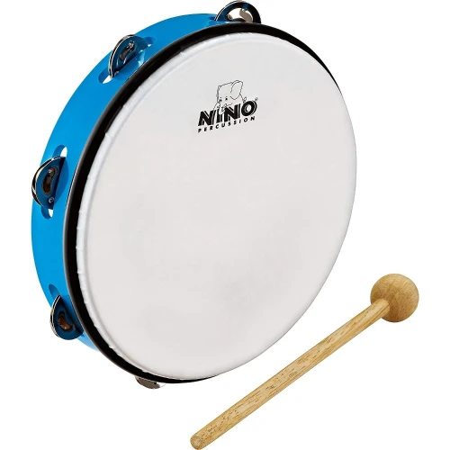 Nino NINO24SB Abs 10'' Tambourine Jingle Drum 1