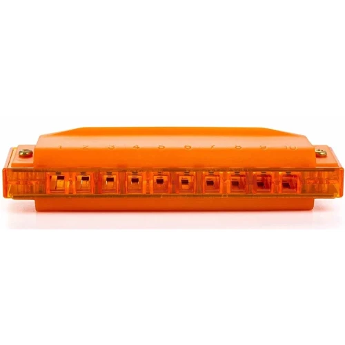 Hohner M5255 Translucent Orange Harp (Do Majör) 2
