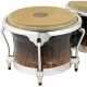Meinl FWB400BB Free Ride Series 7''/ 8.5'' Bongo Set (Brown Burl) 6