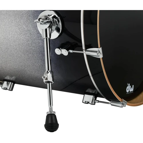 PDP Drums Concept Maple 5 Parça 22" Akustik Davul (Silver To Blk Fade) 6