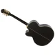 Epiphone EJ-200 CE Gold Elektro Akustik Gitar (Ebony) 4