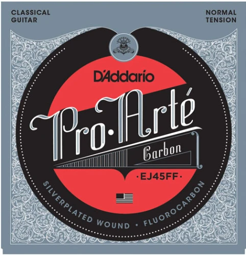 DADDARIO EJ45FF KLASİK GİTAR TEL SETİ, PRO-ARTE, CARBON TREBLES-DY 1
