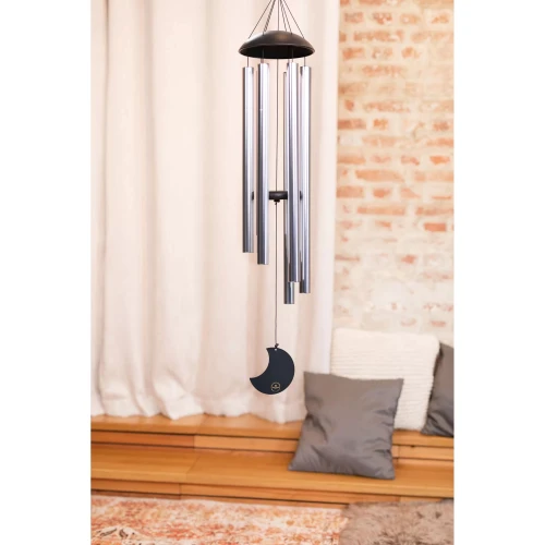 Meinl Sonic Energy MMC44S Ay Sembollü Moon Meditation 44" Chime (Gümüş) 3