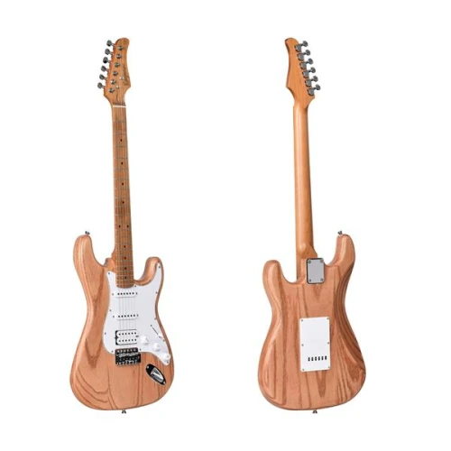 KAYSEN KST-213 Mat Naturel Elektro Gitar | ST Kasa HSS Manyetik 2