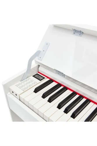 KÖHNER SLP-245 WH Dijital Konsol Piyano, Bluetooth, Tuş Hassasiyeti, 88 Tuşlu, Kapaklı (KULAKLIK VE TABURE) 5