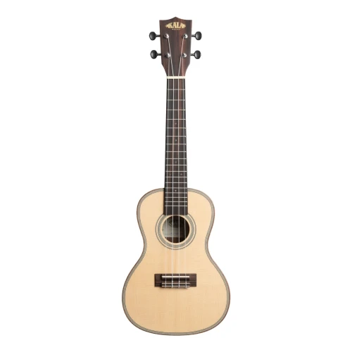 Kala KA-SSEBY Solid Spruce Abanoz Concert Ukulele (Natural) 1