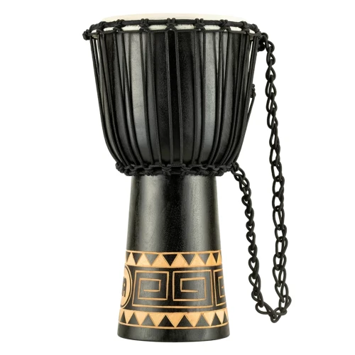 Meinl HDJ1-M Carving African Style 10" Djembe (Dark Brown) 2