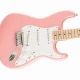 Squier FSR Sonic Stratocaster HT Akçaağaç Klavye WPG Shell Pink Elektro Gitar 1