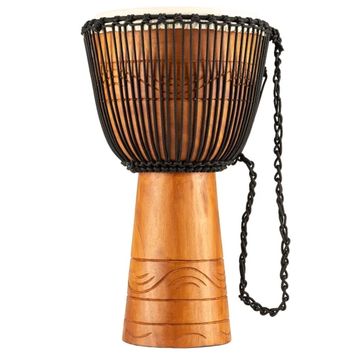 Meinl ADJ2-XL+BAG African Style Rope Tuned Series X-Large 13" Djembe (Brown) 3