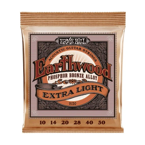 Ernie Ball P02150 | Earthwood Extra Light Phosphor Bronze .10-.50 Akustik Gitar Teli 3
