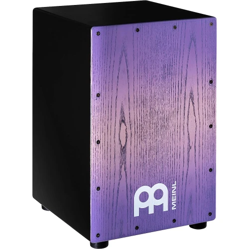 Meinl MCAJ100BK-LPF Frontplate Cajon (Lilac Purple Fade) 1