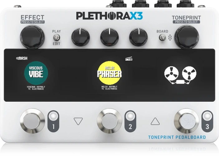 TC Electronic PLETHORA X3 Multi-FX Pedal 1