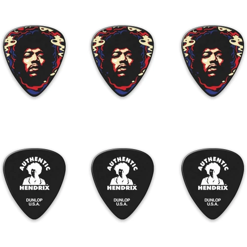 Jim Dunlop JHPT15H Hendrix Star Haze 6'lı Kutu Pena 2