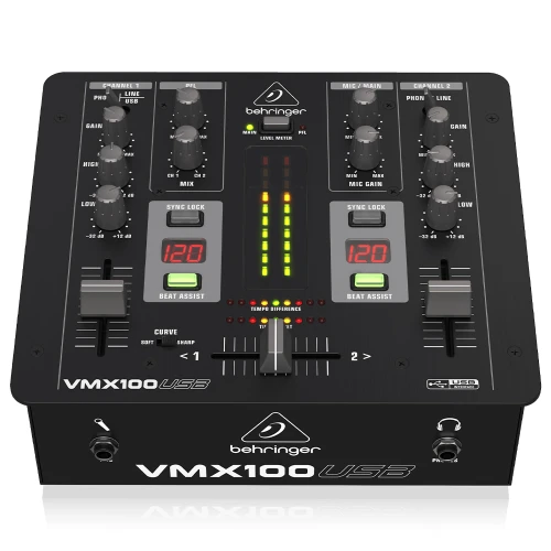 BEHRINGER Pro Mixer VMX100USB USB Dj Mikseri 2