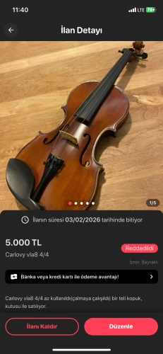 carlovy VLA 8 4/4 Keman 3