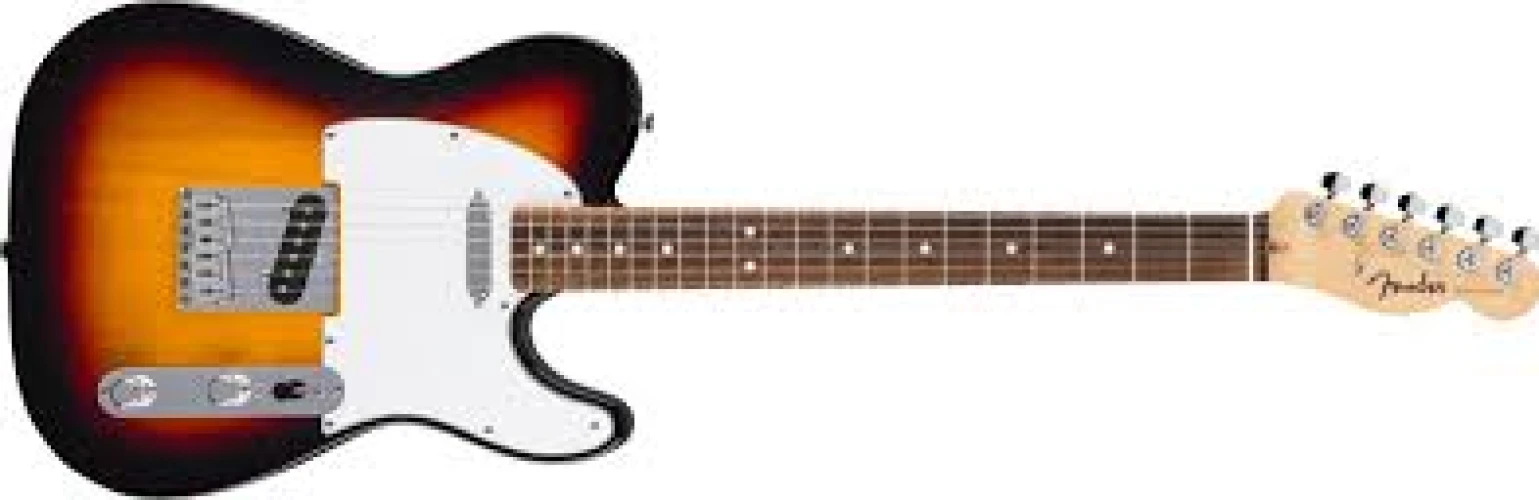 Fender Standard Telecaster Laurel Klavye 3 Ton Sunburst Elektro Gitar 1