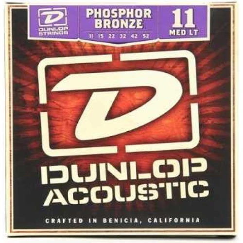 Jim Dunlop DAP1152 Phosphor Bronze Akustik Gitar Teli (11-52) 1