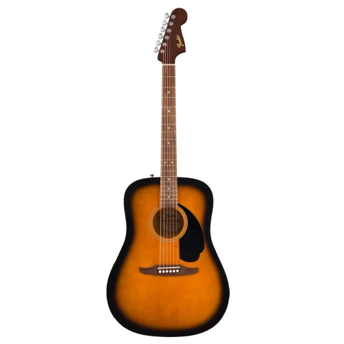 Fender California Debut Redondo Dreadnought Ceviz Klavye 2 Ton Sunburst Akustik Gitar 1